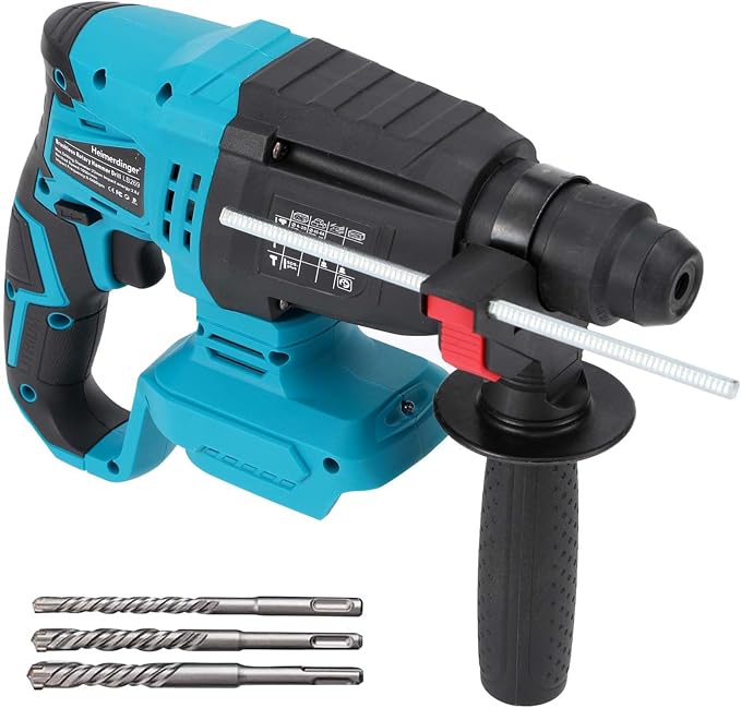 SDS-Plus Rotary Hammer Drill for Makita 18V Battery,Max Drilling Diameter 1-1/8",2 Joules Cordless Hammer Drill for Concrete Masonry,Stones, Cement,Tool Only
