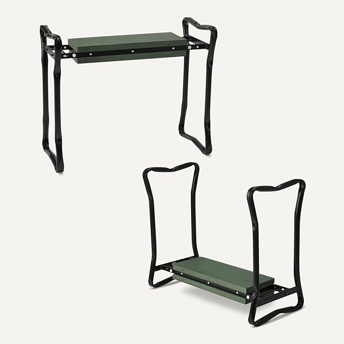 Amazon Basics - Gardening Stool, Foldable Kneeling Stool