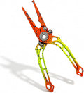 BasicGear Pro Fishing Pliers, 17-4PH Steel, 8in, Splatter Orange
