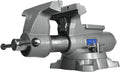 Wilton Mechanics Pro Bench Vise, 8" Jaw Width, 8-1/2" Jaw Opening, 4-1/2" Throat (Model 880M), Grey