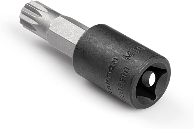 TEKTON 3/8 Inch Drive x M10 Triple Square Impact Bit Socket | SIB18210