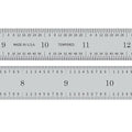 PEC Tools 24" Flexible Steel Rule, Designed for High-Accuracy Industrial Environments, Made in USA