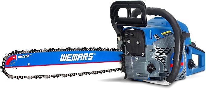 2-cycle 62CC Chainsaw Saw Gas Powered 20" Chain Saws Cordless Petrol Saw Handheld Chainsaw for Cutting Wood Trees Branches(6220G)