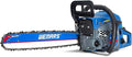62cc Gas Chainsaws 20 Inch Bar Power Chain Saws, Gas Powered Chainsaw 2 Stroke Handed Petrol Gasoline Chain Saw for Cutting Wood Outdoor Garden Farm Home Use with Tool Kit（6220G Update)