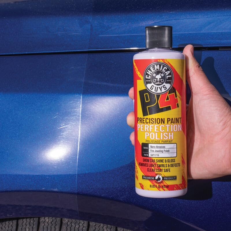 Chemical Guys, P4 Precision Paint Perfection Polish for Clear Coat, 16 oz