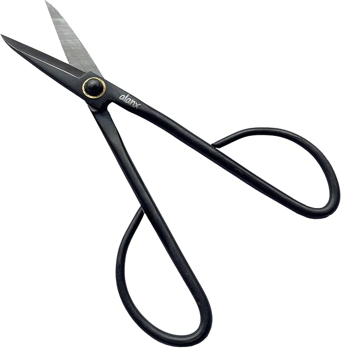 8 Inch Full-Steel Forged, Bonsai Small Branch Shears for Delicate Shoots and Leaves