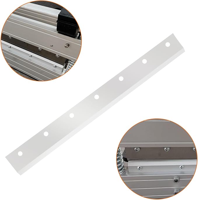 Replacement Blade for ECUTERS 13“ Laminate Floor Cutter B0D9SQN59N for Laminate Floor Vinyl Plank Engineer Wood LVP LVT VCT SPC WPC (Half table Blade)
