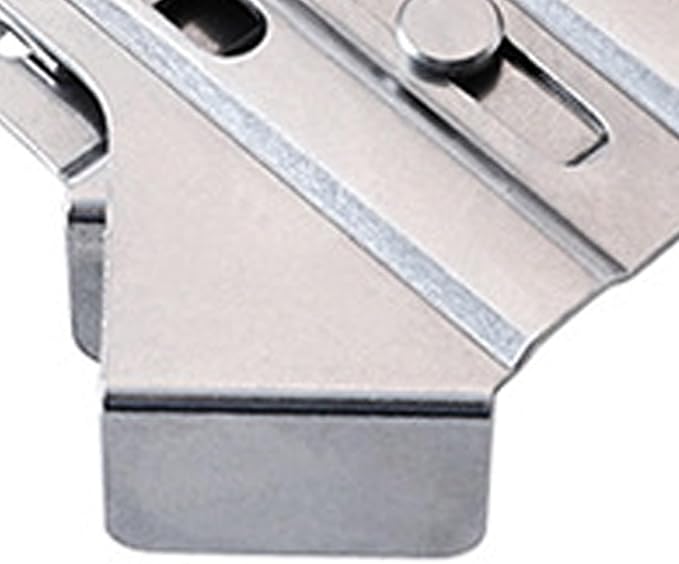 4-Piece Multipurpose 90 Degree Corner Clamp, Professional Stainless Steel Right Angle Clamp, Heavy Duty Woodworking Photo Framing Holder, Open Type for Drawers