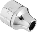 Williams B-1208 3/8 Drive Shallow Socket, 12 Point, 1/4-Inch