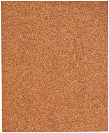 Mercer Industries 205120A - 9 x 11 Garnet Paper Sheets, Grit 120A (100 pack)