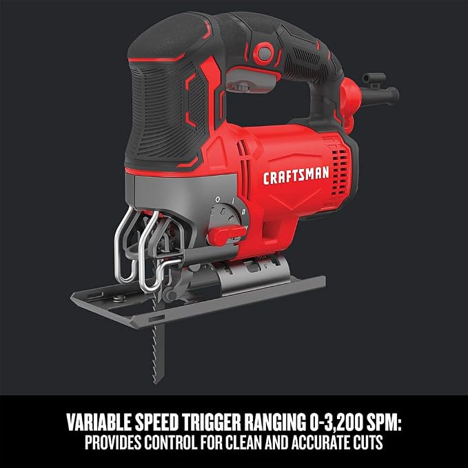CRAFTSMAN Jig Saw, 6.0-Amp, Corded (CMES612)