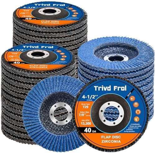 Flap Discs 4 1/2" for Angle Grinder Disc - Trivd Frol 4 1/2" Flap Disc