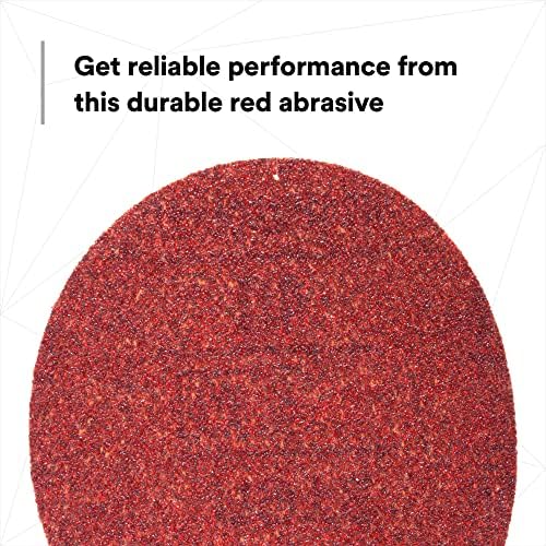 3M Hookit Red Abrasive Disc, 01219, 6 in, P320