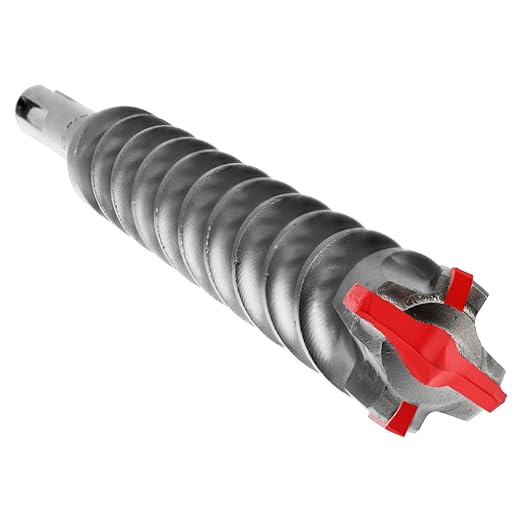 Diablo Rebar Demon SDS-Max 4-Cutter Carbide-Tipped Hammer Drill Bit - 1-3/8" Diameter, 29" Length, 24" Working Length - DMAMX1340