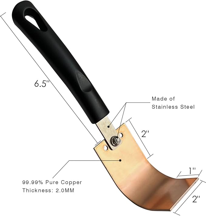 Curved Copper Spoon Welder Backer Tools Welders Helper MIG Spot Welding Equipment Paddle Backer