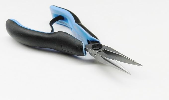 Lindstrom RX7890 Smooth Jaw Snipe Nose Plier, 158.5mm Length, 0.8mm Tip Width