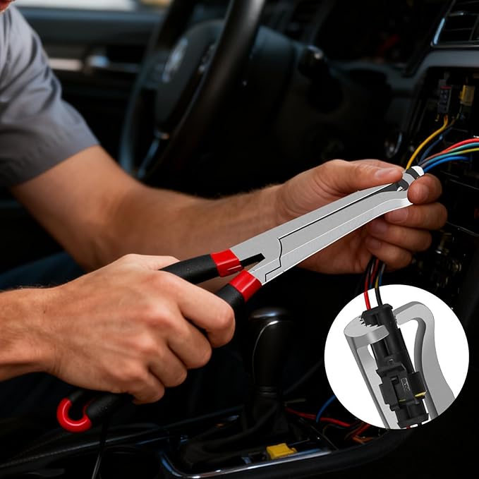 PPZ Electrical Disconnect Pliers Kit 3Pcs,37960,37980,13120,Automotive Electrical Terminal Connector Separator Removal Tool, Electric System Repair Tools,Electrical Connector Removal Tool