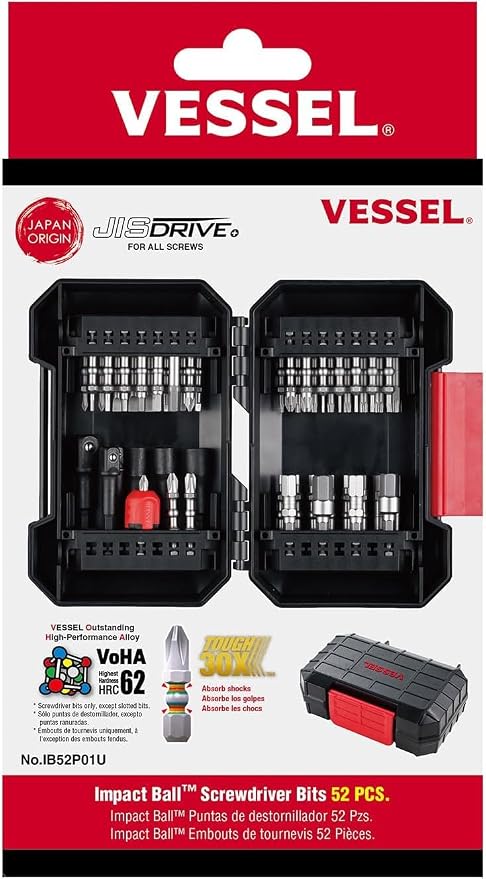 IMPACT BALL Torsion Bit 52PCS SET