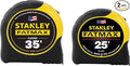 Stanley 33-735-25 35ft. and 25ft. Fatmax Tape Measure Combo Pack, Yellow