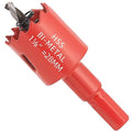 1-1/8 in. Bi-Metal Hole Saw Drill Bits - Versatile and Durable Hole Cutter for Wood, Plywood, Plaster Drywall, Ceiling, Plastic Pipe, PVC and Thin Metal - Includes Arbor & Pilot Bit (28mm)