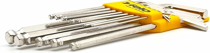 Felo Ball End SAE Hex L-Key Set, 0.05" - 3/8", 13 Pieces
