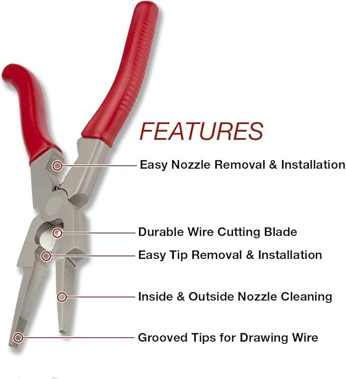 Lincoln Electric MIG Welding Pliers | Forge Hardened Steel | 6 Functions | K4014-1