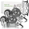 Titanium Drill Nibbler – Sheet Metal Cutting Tool,Sheet Metal Cutter Drill Attachment,Electric Drill Plate Cutte Attachment with Adapter,for Iron, White Sheet, Steel, Copper, Aluminum (2SET)