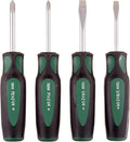SK Tools USA 4 Piece, Cushion Grip Stubby Combination Screwdriver Set | 86335