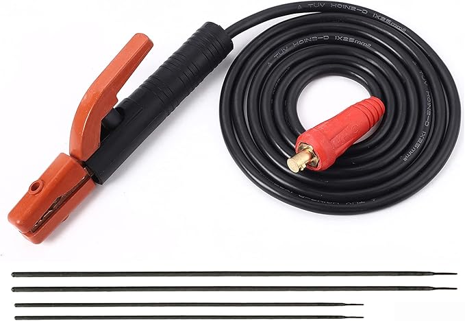 Amico Professional Welding Machine, 200 Amp Stick Arc DC Welder, 80% Duty Cycle, 100~250V Wide Voltage