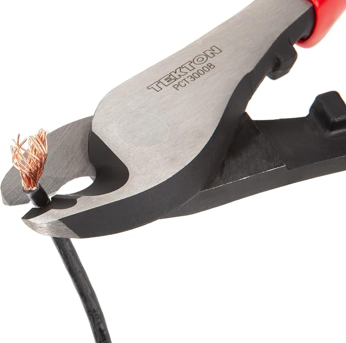 TEKTON Cutting Pliers Set, 3-Piece (Diagonal, End, Cable Cutting) | PCT99120