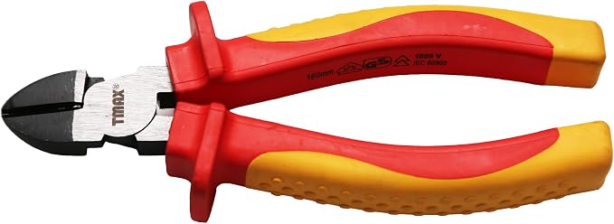 TMAX 6" 1000V VDE Insulated Electrician Diagonal Plier, Cr-V
