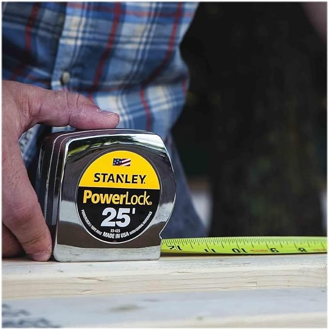 Tape MEASR 1" X25'PWRLOCK