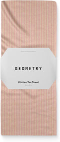 GEOMETRY Spring Kitchen Towels - Quick Dry Microfiber Cloth Spring & Summer Dish Towels for Kitchen Drying - Premium Quick Dry Towel - Strawberry Shortcake Lines, 18" x 30" - 1-Pack