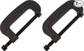 Wilton Brute Force C-Clamp, 10-7/16" Opening, 4-1/8" Throat, 35000 Lbs. Clamping Force (Model 10 F.C.) (Pack of 2)