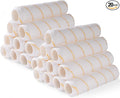 9 Inch Microfiber Paint Roller Covers, 20 Pack, Paint Rollers 9 Inch (3/8" Nap), Large Paint Rollers, Paint Supplies for Painting Walls
