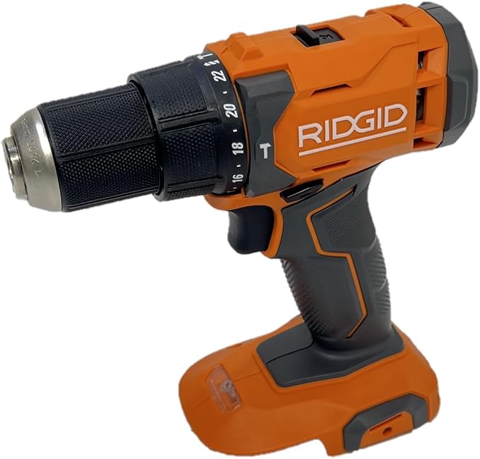 RIDGID 18V 1/2 in. Hammer Drill/Driver R860012 (Bare Tool)