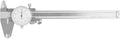 CME Dial Calipers, 0 to 6" Measurement Range, 0.001" Measurement Increment, ±0.002" Accuracy, White Dial Face Color