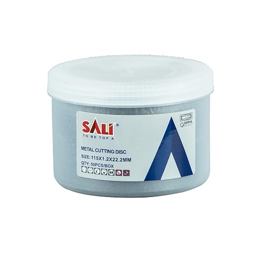 SALI 100 Pieces Cutting Disc Cut Off Wheel 4 1/2x 3/64 x 7/8" Cutting Wheels 4-1/2" Inch for Metal & Stainless Steel, Applies to 4.5 Angle Grinder Cutting Wheel Aggressive Cutting