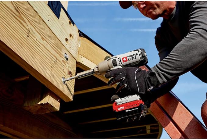 PORTER-CABLE 20V MAX Impact Wrench, 1/2-Inch (PCC740LA)