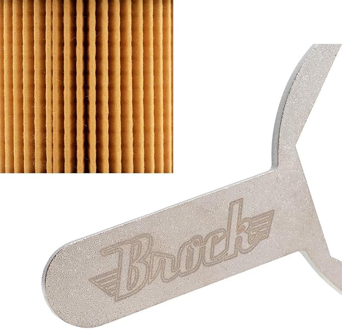 Brock Replacement 3 Pc Oil Filters with Wrench Tool Set Kit Compatible with 2004-2008 Gallardo Spyder Coupe Superleggera SE Base Nera 07L115561C