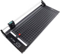 US Stock - 24 Inch Manual Precision Rotary Paper Trimmer, Sharp Photo Paper Cutter, Rotary Paper Cutter Trimmer