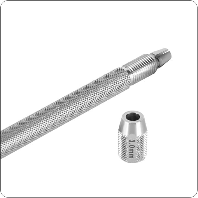 Head Drill Clamp Pin Vise Micro Drill Holder Hand Tool Build with Firm Control suitable for watch repair jewelry crafting hobby projects