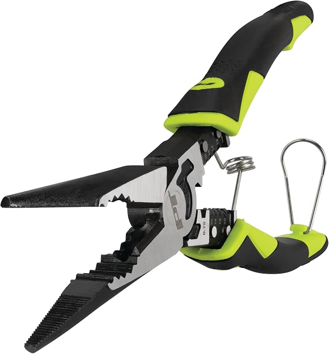Performance Tool W86507 8-1/2 in. Multifunction Long Nose Pliers