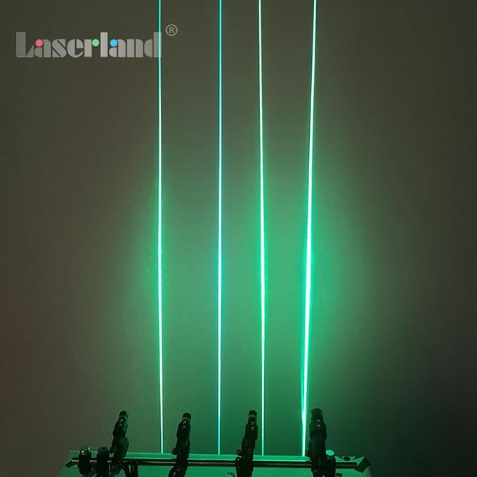 520nm Green Light Line Module Projector Focusable Locator Generator for Wood Stone Fabric Alignment Dia.16mm (5V DC with Adapter)