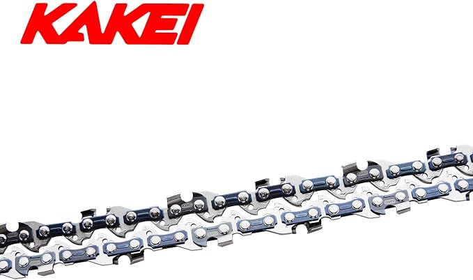 KAKEI 22 Inch Chainsaw Chain .325" Pitch .058" Gauge 86 Drive Links Fits Blue Max 20160 57cc (3 Chains) - Full Chisel