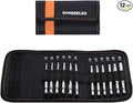 Dandeeler 12 Piece Allen Wrench Drill Bits Security Hex Bit Set Metric, S2 Steel 3 Long, with Tool Bag 12pc Security Hex Metric 3inch
