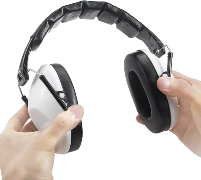 Pro For Sho 34dB NRR Hearing Protection Ear Muffs – Highest NRR Compact Design Ear Protection for Loud Events & Sensory Use