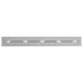 JessEm 07411 Stainless Steel 12 Inch Precision Ruler with Patented Flex Grip and Fade Resistant Markings