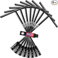 MTO T-Handle Metric Socket Wrench Set, 6-Point (6, 8, 10, 11, 12, 13, 14, 15mm) with Hanging Organizer Strap, Cr-V Steel Lug Wrench Hex Socket for Motorcycle Car Bicycle Repair (8 Pack)