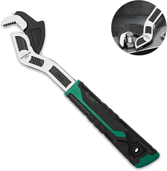 Adjustable Wrenches Multi-function Universal Magic Wrench CR-V Steel Pipe Wrench 10-Inch